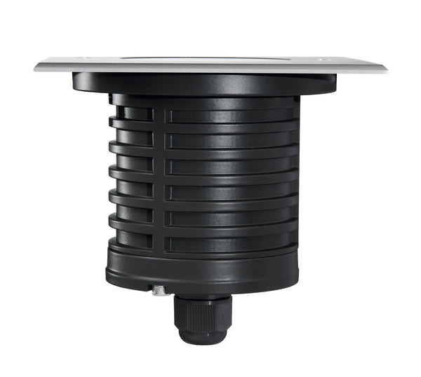 Fabas Luce WAKO 2 SILVER LED Außeneinbauleuchte 7.8W warmweiß Edelstahl 6908-02-414