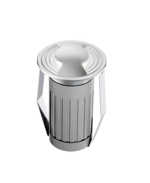 Fabas Luce ABILENE 2 SILVER LED Außeneinbauleuchte 2.8W warmweiß Edelstahl 6909-02-024