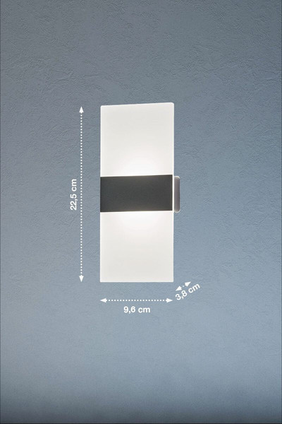 FHL Magnetic LED Wandleuchte 2W dimmbar Akku warmweiss schwarz 830047