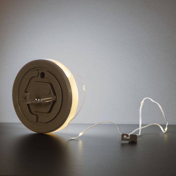 FHL Benni LED LED Lichterkette dimmbar Akku tageslichtweiss weiß 830077