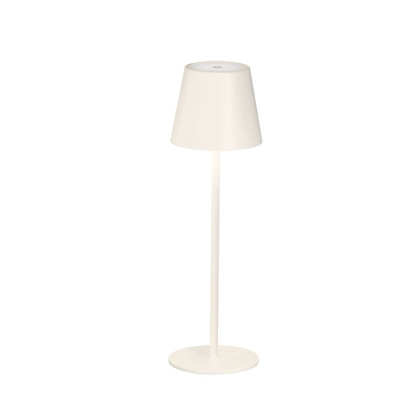 FHL Viletto LED Tischleuchte 2W dimmbar Akku warmweiss sandbeige 850402
