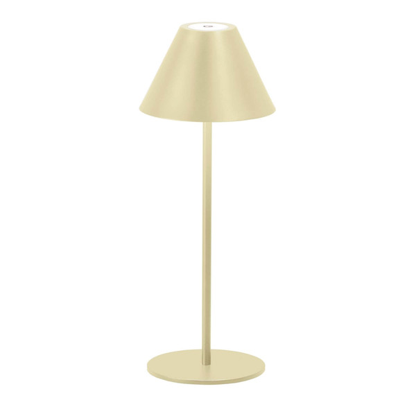 FHL Kano LED Tischleuchte 2W dimmbar Akku warmweiss sandbeige 850412