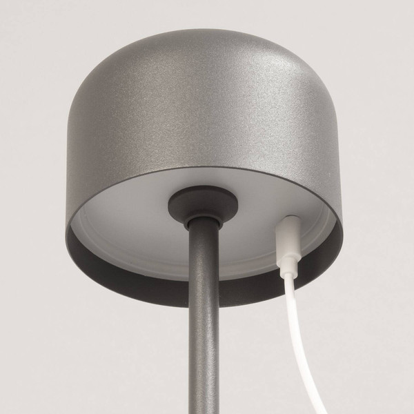 FHL Finley LED Tischleuchte 1W dimmbar Akku warmweiss sandgrau 850592