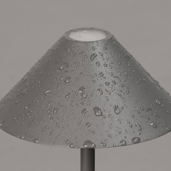 FHL Prato LED Tischleuchte 1W dimmbar Akku warmweiss sandgrau 850721