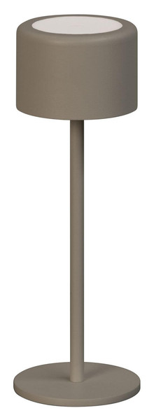 FHL Juna LED Tischleuchte 1,5W dimmbar Akku CCT einstellbare Lichtfarbe grau-braun 850732