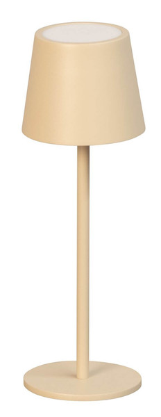 FHL Roxi LED Tischleuchte 1,5W dimmbar Akku CCT einstellbare Lichtfarbe sandfarben 850764