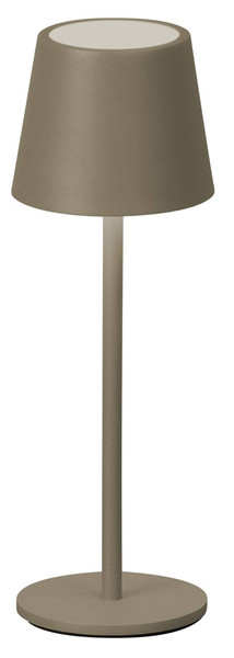 FHL Roxi LED Tischleuchte 1,5W dimmbar Akku CCT einstellbare Lichtfarbe dark-greige 850766