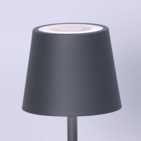 FHL Bisco LED Tischleuchte 2W dimmbar Akku CCT einstellbare Lichtfarbe sandgrau 850809