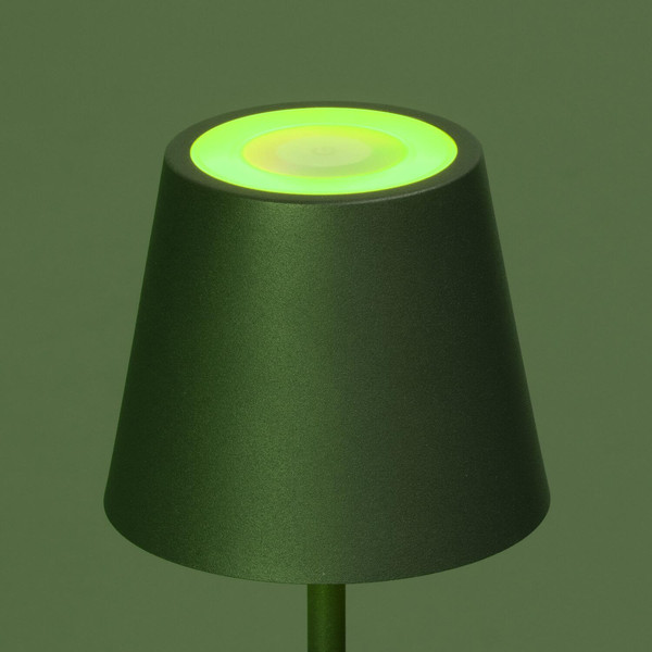 FHL Bisco LED Tischleuchte 2W dimmbar Akku CCT einstellbare Lichtfarbe sandgrau 850809