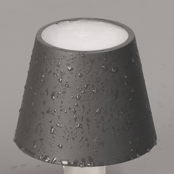 FHL Fiocco LED Tischleuchte 2W dimmbar Akku CCT einstellbare Lichtfarbe sandgrau 850817