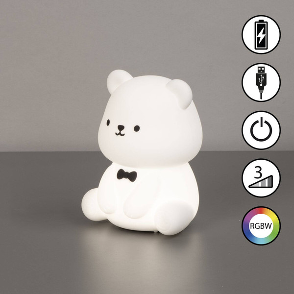 FHL Karl LED Tischleuchte 0,4W dimmbar Akku warmweiss weiß 850858