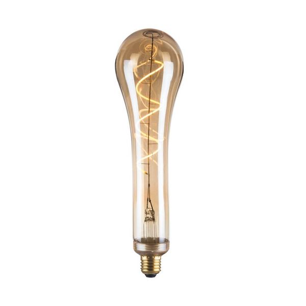 FHL Cozy LED LED Filament Lampe Industrial-Design Vintage E27 4W Extra-warmweiss bernstein amber