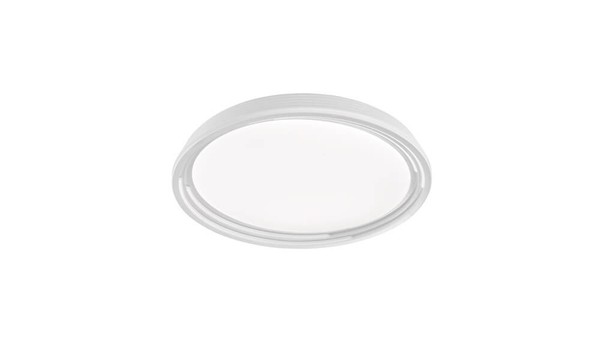 Fischer & Honsel Dua LED Deckenlampe 52cm 32W warmweiss dimmbar weiß 20808