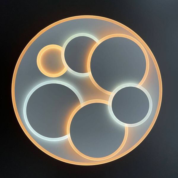 Fischer & Honsel Dots LED Deckenleuchte 44,6W Tunable white steuerbar dimmbar Acrylglas weiß + Fernbedienung 21162