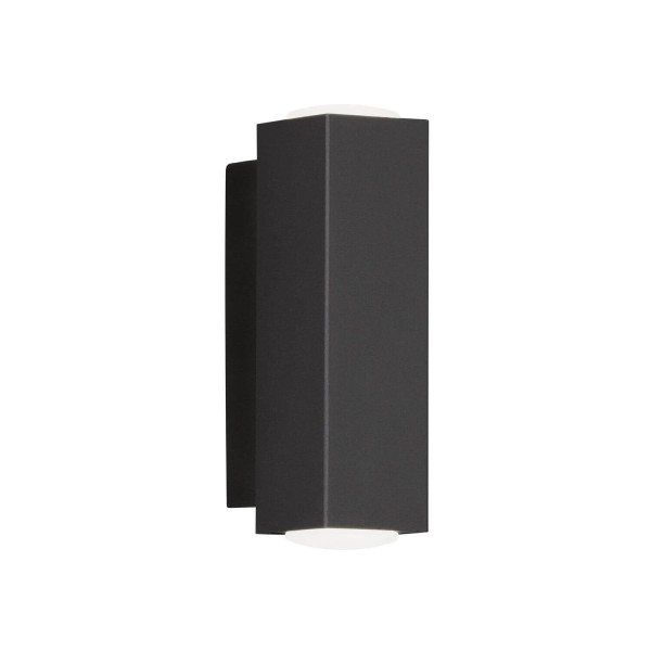 Fischer & Honsel Carlo LED Wandleuchte 2-fach 7W warmweiss Acryl schwarz 30383