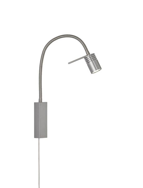 Fischer & Honsel River LED Wandspot flex 4,2W warmweiss schaltbar nickel 30408