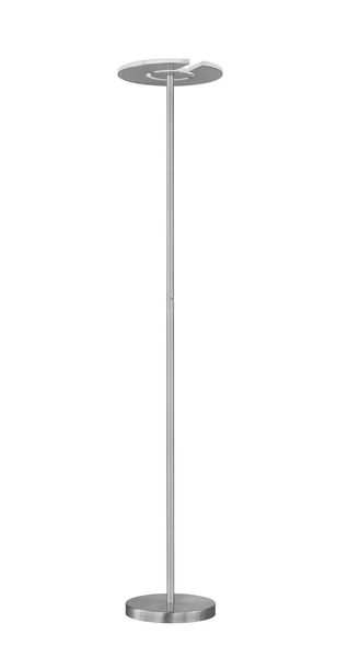 Fischer & Honsel Dent LED Stehleuchte 37W Tunable white steuerbar dimmbar Abdeckglas weiß matt nickel 40320