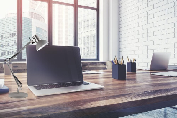 Fischer & Honsel Pit Tischleuchte, Klemmleuchte E27 grau 98271