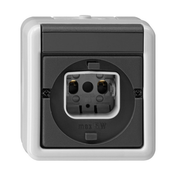 Gira 016130 Lichtsignal Bajonett WG AP Grau