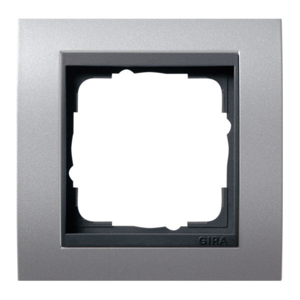 Gira 021106 Abdeckrahmen 1-fach Zwischenrahmen AN Gira Event F Alu