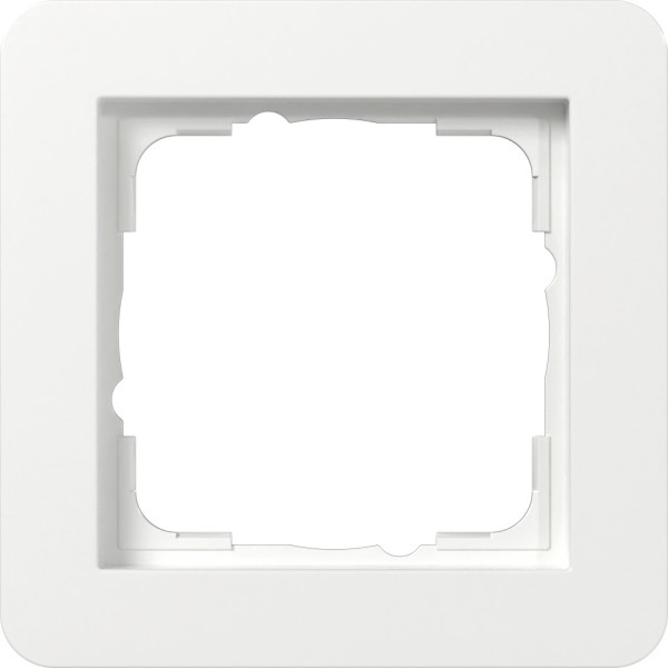 Gira 0211150 Abdeckrahmen 1-fach Gira E1 Reinweiß