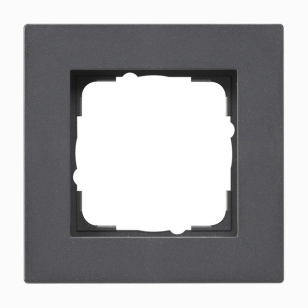 Gira 0211235 Abdeckrahmen 1-fach flach Gira E2 Anthrazit