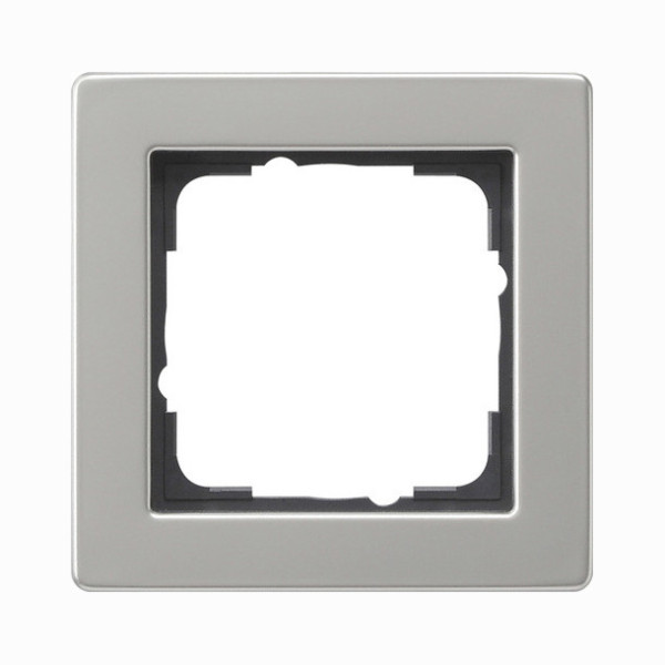 Gira 021133 Abdeckrahmen 1-fach Gira E2 Edelstahl