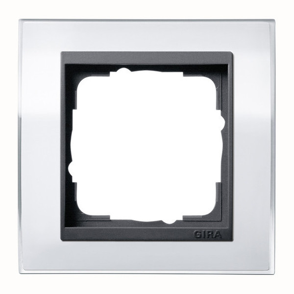 Gira 0211728 Abdeckrahmen 1-fach Zwischenrahmen AN Gira Event Klar Weiß
