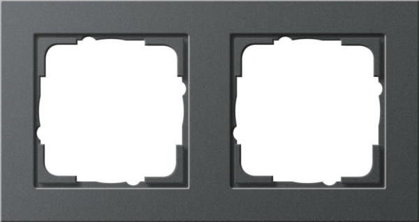 Gira 021223 Abdeckrahmen 2-fach Gira E2 Anthrazit