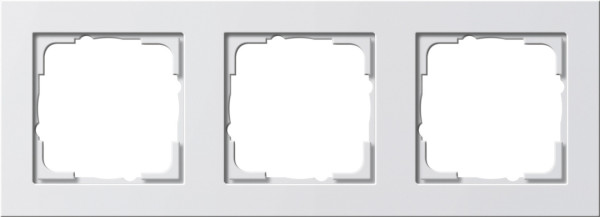 Gira 021329 Abdeckrahmen 3-fach Gira E2 Reinweiß