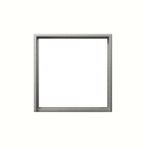 Gira 0282600 Adapterrahmen quadratisch 50 x 50 mm System 55 Edelstahl(lack.)