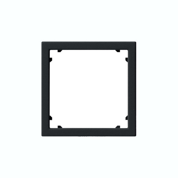 Gira 0283005 Adapterrahmen quadratisch 45 x 45 mm System 55 Schwarz m