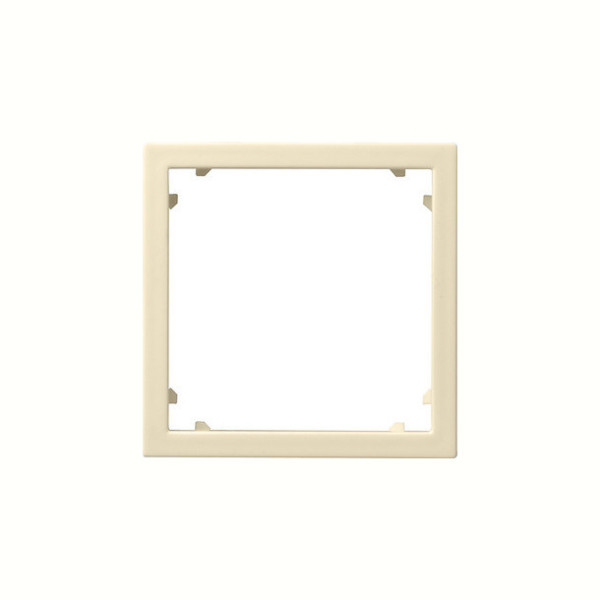 Gira 028301 Adapterrahmen quadratisch 45 x 45 mm System 55 Cremeweiß