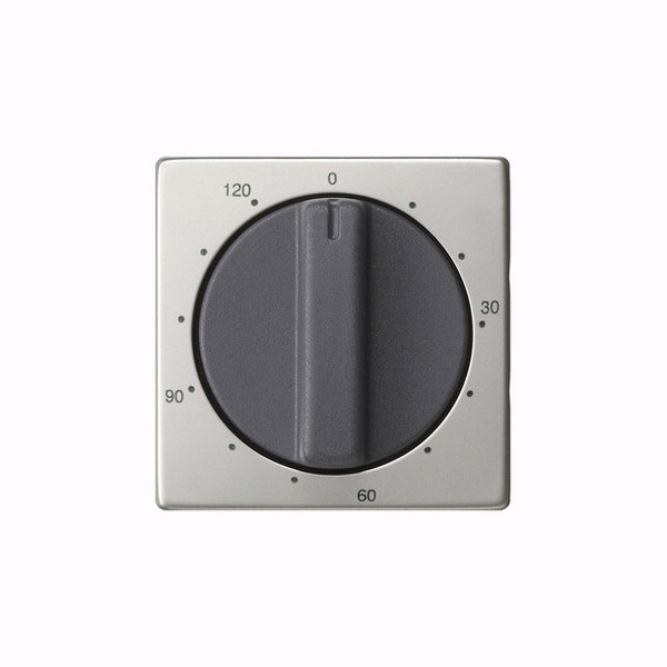 Gira 0642600 Abdeckung Knebel Zeitschalter 120 min System 55 Edelstahl