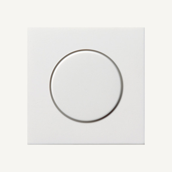 Gira 0650112 Abdeckung Knopf Dimmer/Potentiometer Flächenschalter Reinweiß