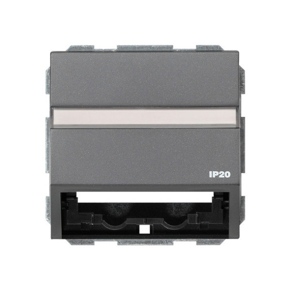 Gira 087067 Datenhaube Tragring + Beschriftungsfeld Gira TX_44 Anthrazit