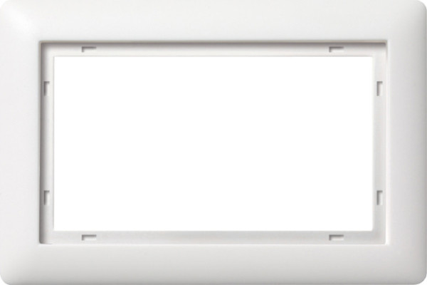 Gira 100104 Abdeckrahmen 1,5-fach Standard 55 Reinweiß m