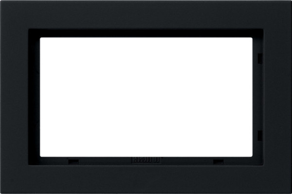 Gira 100109 Abdeckrahmen 1,5-fach Gira E2 Schwarz m