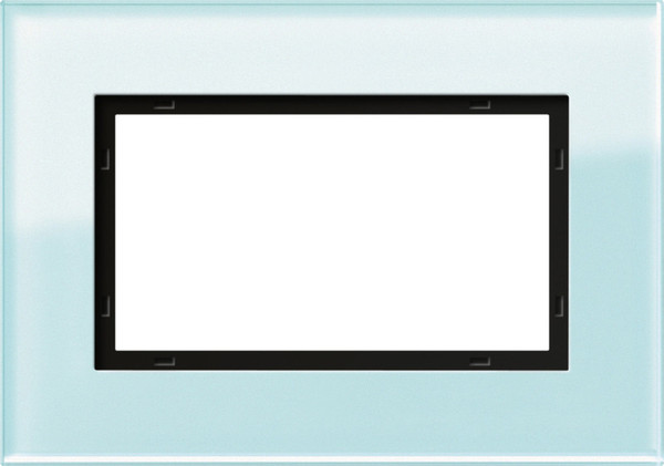 Gira 100118 Abdeckrahmen 1,5-fach Gira Esprit G Mint