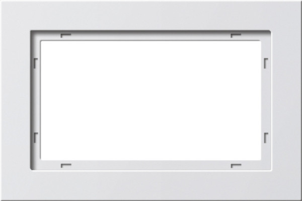 Gira 100122 Abdeckrahmen 1,5-fach Gira E2 Reinweiß m