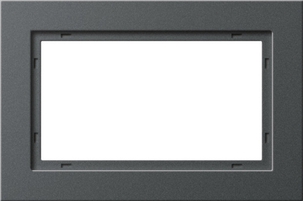Gira 100123 Abdeckrahmen 1,5-fach Gira E2 Anthrazit