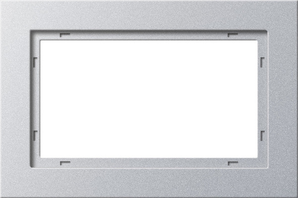 Gira 100125 Abdeckrahmen 1,5-fach Gira E2 F Alu