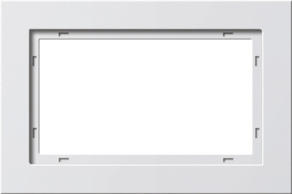 Gira 100129 Abdeckrahmen 1,5-fach Gira E2 Reinweiß