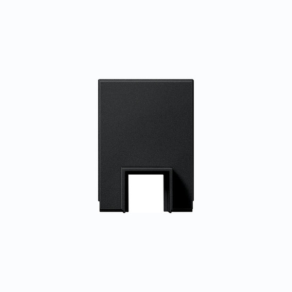 Gira 1069005 Adapter Leitungseinführung Kanal 15 x 15 mm System 55 Schwarz m