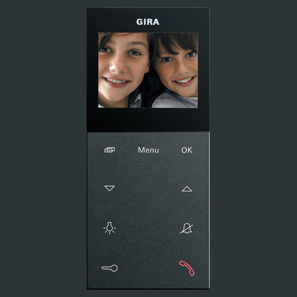 Gira 123928 Wohnungsstation Video AP Plus System 55 Anthrazit