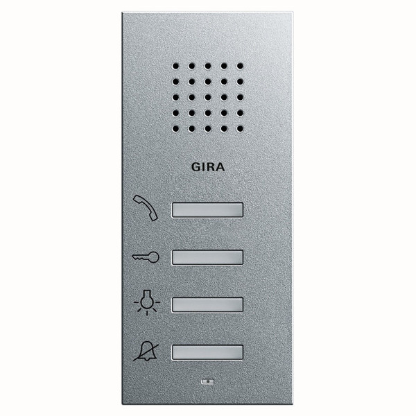Gira 125026 Wohnungsstation AP System 55 F Alu