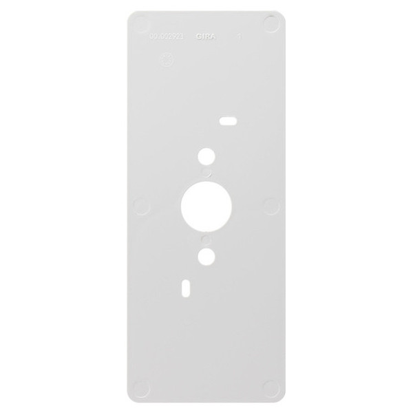 Gira 125600 Montageadapterplatte Wohnungsstation AP Zubehör