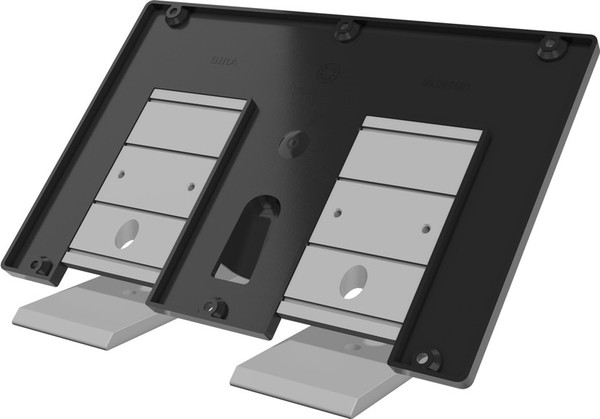 Gira 1282005 Standfuß Wohnungsstation Video AP 7 Türkommunikation Schwarz m