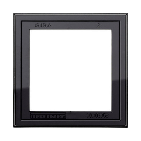 Gira 131105 Montageadapter 1-fach Gira E2 Schwarz