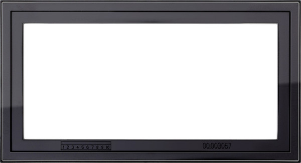 Gira 131205 Montageadapter 2-fach Gira E2 Schwarz